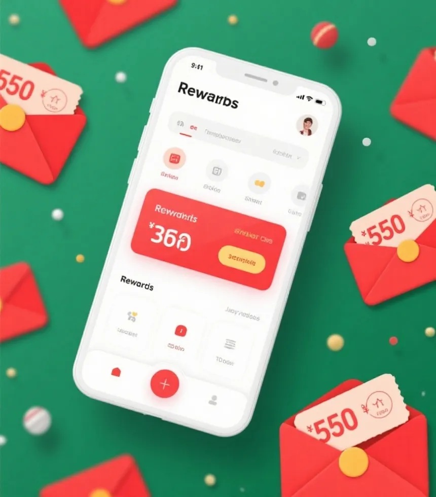 优惠福利展示界面